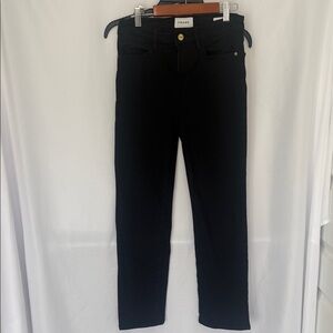 Frame Denim Women's Black Skinny Jeans